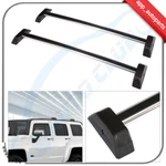 Fits 2006-2010 Hummer H3T Roof Rack Cross Bars Black Rails Aluminum W/ Lock. Fixed Price $102.63.