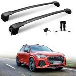 Us Stock For Audi Q3 2019-2025 Black Cross Bar Roof Rack Rail Anti-theft Carrier. Fixed Price $69.99.