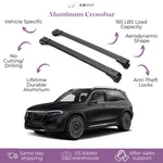 Erkul Roof Rack Cross Bar Mercedes Eqb 300 2022-2025 Fits Raised Rails Black. Fixed Price $130.41.