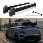 For Hyundai Kona Ski Snowboard Top Roof Rack Carrier Cross Bar Slide Rail+lock. Fixed Price $119.33.