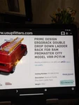 Prime Design VRR-PC11-M, Rot-rot 2CBR L1H1 Promaster City 15+. Fixed Price $1500.00.