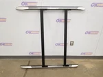 2007 Cadillac Escalade Ext Luggage Rack Rail Set Chrome With White End Caps. Fixed Price $300.00.