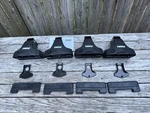 Thule 480 Traverse Foot Pack W/ Fit Kit 1048 Saab 9-5 Sedan 1999 2009 Wgn 05-08. Fixed Price $149.99.