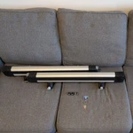 Thule Snowpack 7326B Ski (6 Pair) Or Snowboard (4) Rooftop Carrier. Fixed Price $375.00.