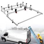 Van Roof Rack 57 Heavy Duty Steel Bars Cargo Roller 800LB White 2013-2023 Rear. Fixed Price $542.99.