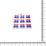 9 Pk X-small Team Honda Decals Works CR250R 480R Vmx Evo Ahrma RC250 200. Fixed Price $8.95.