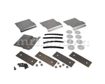 Volkswagen Transporter Stainless Steel Roof Rack Holder 4 Pcs Set 1967-92 New. Fixed Price $240.00.