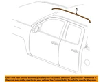 Gm Oem 14-19 Sierra 1500 Cab Exterior Trim-roof Molding 84293173. Fixed Price $110.73.
