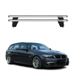 For 2004-2013 Bmw Series E90 E91 E92 Fix Point Roof Racks Cross Bars Alu Gray. Fixed Price $259.90.