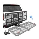 500 Lbs Folding Rack Hitch Mount Cargo Carrier, 2" Receiver, 60" X 24" .... Fixed Price $214.97.