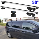 54" Top Roof Rack Cross Bar Cargo Luggage Carrier Locks For Kia Sedona 2002-21. Fixed Price $129.02.