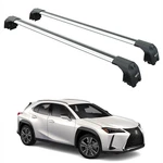 For Lexus Ux 2019-2025 Roof Rack Cross Bars Flush Rail Alu Silver. Fixed Price $198.00.
