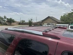 07-14 Yukon Escalade Tahoe Swb Chrome Luggage Rack Cross Bars Roof Rails Maroon. Fixed Price $349.89.