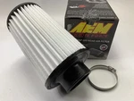 Aem 21-2029BF Dryflow Air Filter, 2.75" Flange, 6" Base, 5.125" Top, 9.125" Tall. Fixed Price $44.95.