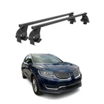 Smooth Roof Racks Cross Bars Luggage Carrier For Lincoln Mkx 2016-2018 Black 2X. Fixed Price $199.99.