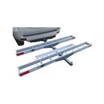 Heavy-duty Double Motorcycle Hitch Carrier 600LB Capacity Fits 2 Dirt Bikes. Fixed Price $219.99.