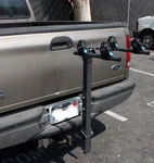 Two Bike Bicycle Carrier Racks Hitch Mount Double Swing Arm Foldable. Fixed Price $79.99.
