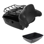 King Trunk Black Latch Luggage Rack Fit For Harley Touring Street Glide 14-2026. Fixed Price $269.80.