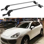 Top Roof Rack Cross Bars For Porsche Cayenne Aluminum Luggage Carrier Lock. Fixed Price $89.99.