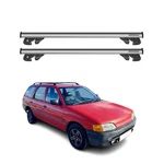 Alu Roof Racks Cross Bars Carrier Ford Escort Wagon 1990-2000 Gray 2PCS. Fixed Price $229.99.