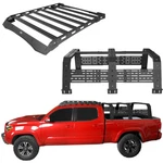 Roof Rack + Trunk High Bed Cargo Carrier For 2005-2023 Toyota Tacoma 5'. Fixed Price $749.54.