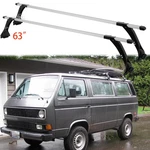 For Volkswagen Vanagon Gl Roof Rack 63" Cross Bar Suv Pickup Luggage Carrier. Fixed Price $169.05.