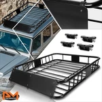 48"X 40"MILD Steel Roof Rack Van/suv Baggage Cargo Carrier Basket W/wind Fairing. Fixed Price $110.17.
