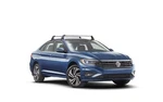 Genuine Volkswagen Base Carrier Bars Black/silver 17A-071-126-A. Fixed Price $459.00.