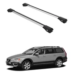 Roof Rack Cross Bars Set To Fit Volvo XC70 2007-2016 Gray. Fixed Price $128.48.