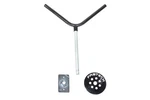 Fabtech For Universal Spare Tire Flat Mount In Black FTT10001BK. Fixed Price $179.99.