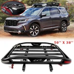 For Honda Pilot 2023-2026 Roof Rack Luggage Cargo Basket+cross Bars W/ Led Light. Fixed Price $229.19.