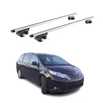 Roof Rack Cross Bars Luggage Carrier For Toyota Sienna 2011-2020 Alu Grey 2PCS. Fixed Price $89.99.
