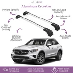 Fits Mercedes-benz GLC300 2023-2026 2PCS Roof Rack Cross Bars 165 Lbs. Fixed Price $144.90.