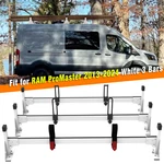 Elitewill Van Roof Ladder Rack Fit For Ram Promaster 2013-2024 White Bars New. Fixed Price $199.99.