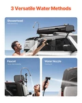 4.5 Gal Roof Rack Water Tank, Portable Storage With Splash-guard Panel. Fixed Price $346.99.