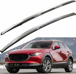 Rack Side Rails For Mazda CX-30 2020-2026 Rooftop Luggage Carrier Silver. Fixed Price $87.99.
