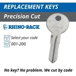 Rhino-rack Keys Roof Replacement Cut To Code 001-200. Fixed Price $7.99.