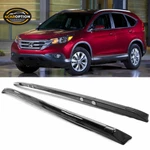 Fits 12-16 Honda Crv Cr-v Gloss Black Roof Rack Side Rail Bar Oe Style Abs. Fixed Price $109.99.