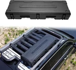 Waterproof Vehicle Mount Travel Storage Box Top Cargo Carrier With Lock. Fixed Price $394.44.