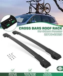 Subaru Forester 2013-2025 Roof Rack Cross Bars Luggage Carrier Black 2X. Fixed Price $66.00.