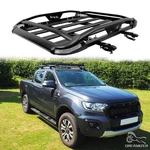 Aluminum Double-layer Car Roof Rack Basket W/ Brake Drl Lights Ford Ranger. Fixed Price $229.19.