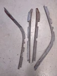1961- 1964 Impala Headliner Tack Strips Set Door Hardtop Solid Belair. Fixed Price $69.00.