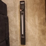 Thule 7502 Aeroblade Edge Raised Rail Roof Bar Rack, Single, Aluminum. Fixed Price $110.00.