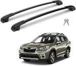 Lockable Cross Roof Rack Rail Subaru Forester 2014-2024 Luggage Baggage. Fixed Price $75.00.