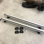 Thule Roof Rack System Touring Crossbars Wingbar & 4 Flush Rail Foot Attachments. Fixed Price $386.35.