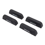 Rhino Rack Quick Mount Black Leg Base & Cover With Hardware Set Of 4 QMFK02. Fixed Price $66.46.