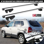For Hyundai Tucson 2005-2015 48" Roof Rack Cross Bars Luggage Cargo Carrier. Fixed Price $77.00.
