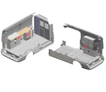 Adrian Steel 5274TM, Locksmith Starter Package For Transit 130"/148" Wb Mid Roof. Fixed Price $6252.95.