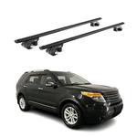 Fits Ford Explorer 2011-2015 Roof Rack Cross Bars Black Luggage Carrier Pcs. Fixed Price $109.99.