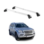 Roof Rack Cross Bars For Mercedes Gl Class X164 2007-2012 Alu Silver Grey 2X. Fixed Price $119.99.